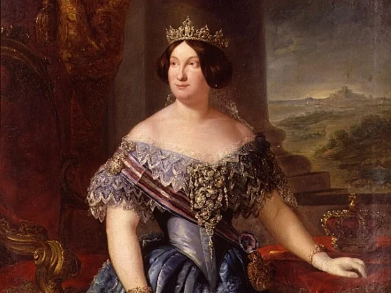 1801-Bernardo López y Piquer - Regina Isabella II di Spagna